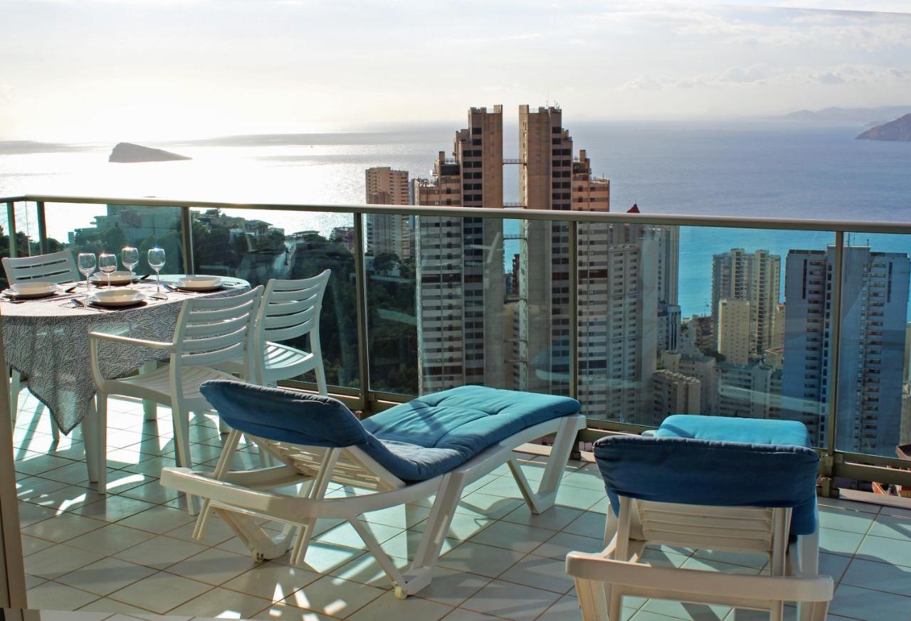 Skyline 26 Stunning Sea Views From A 2-Bedroom Apartment On The 26Th Floor Μπένιντορμ Εξωτερικό φωτογραφία